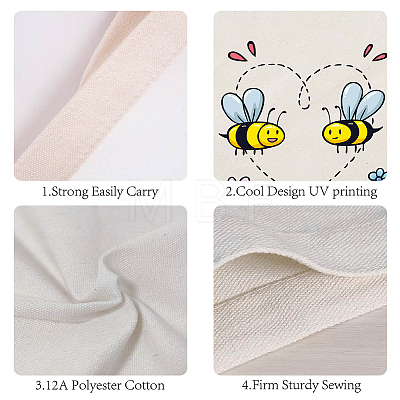Canvas Packing Cloth Pouches ABAG-WH0030-004-1