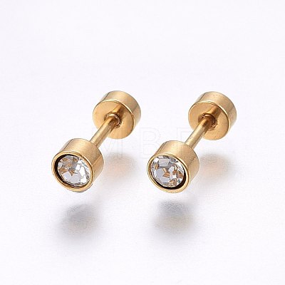 304 Stainless Steel Earlobe Plugs EJEW-H362-08G-C-1