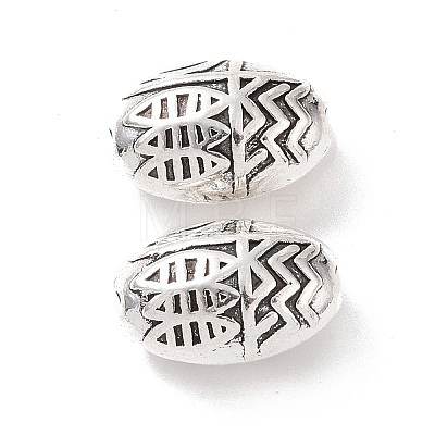 Tibetan Style Alloy Beads FIND-H038-20AS-1