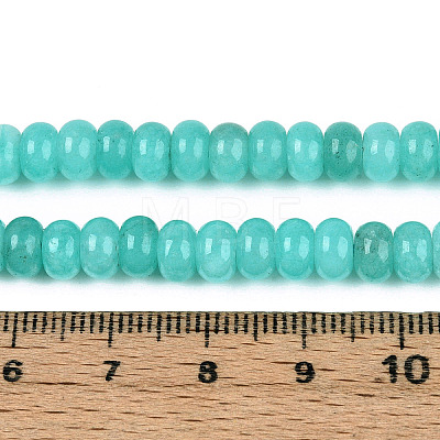 Dyed Natural White Jade Beads Strands G-T139-59A-10-1
