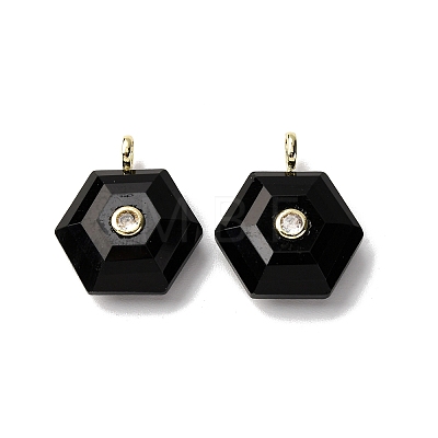 Natural Mixed Stone Pendants G-P588-02G-1