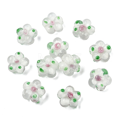 15PCS Handmade Lampwork Beads LAMP-YW0001-66J-1