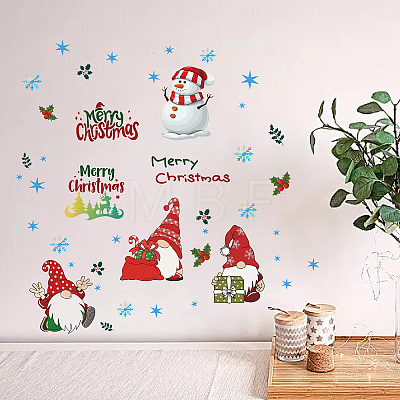 8 Sheets 8 Styles PVC Waterproof Wall Stickers DIY-WH0345-052-1