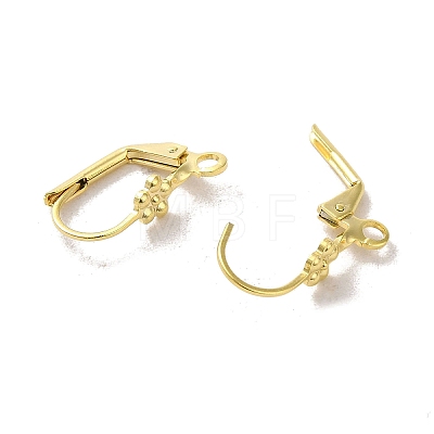 Brass Leverback Earring Findings FIND-Z039-26G-1