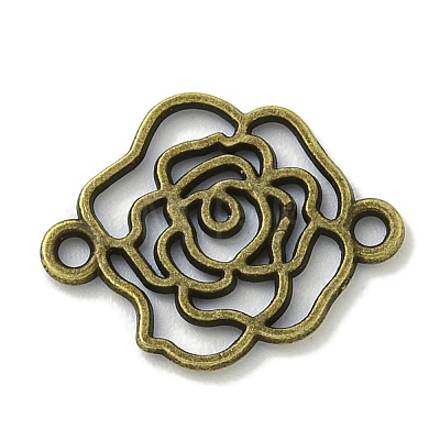 Tibetan Style Alloy Connector Charms TIBE-I026-5983AB-1