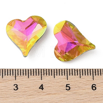 Glass Rhinestone Cabochons RGLA-L029-07A-VRLA-1