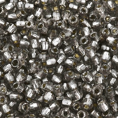 Silver Lined Glass Seed Beads SEED-T007-18A-04-1