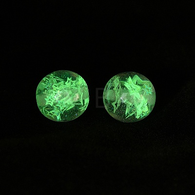Luminous Transparent Resin Beads RESI-F073-03A-1