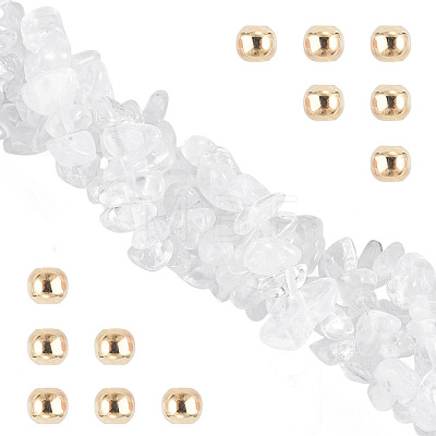 1 Strand Natural Quartz Crystal Chip Beads Strands G-TAD0001-08-1