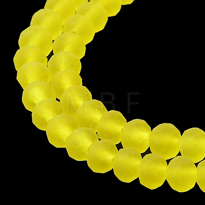 Transparent Glass Beads Strands EGLA-A044-T8mm-MD29-1