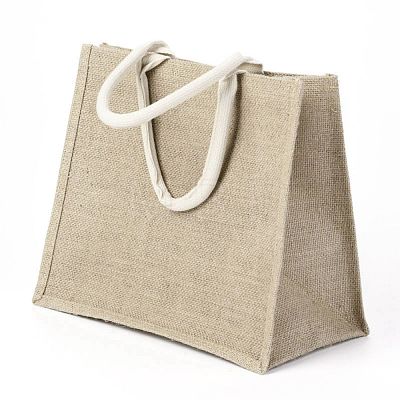 Jute Portable Shopping Bag ABAG-O004-02D-1