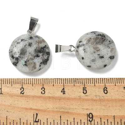 Natural Sesame Jasper Pendants G-B127-14P-07-1