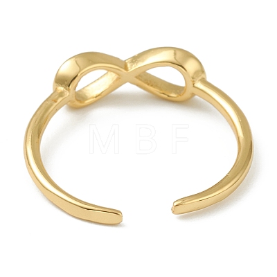 Brass Cuff Rings RJEW-L100-004G-1