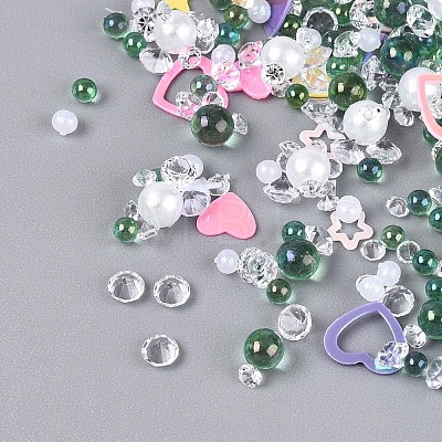 Plastic & Resin & Glass Shining Nail Art Glitter MRMJ-T080-13F-1