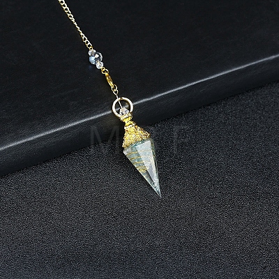 Resin Cone Dowsing Pendulums PW-WGC05D6-09-1