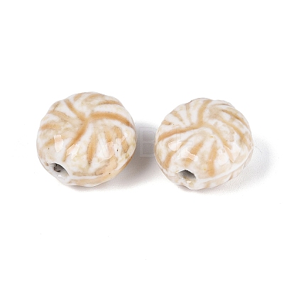 Vintage Handmade Porcelain Beads PR-N001-04A-1