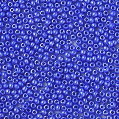 11/0 Czech Opaque Glass Seed Beads SEED-N004-003B-25-1