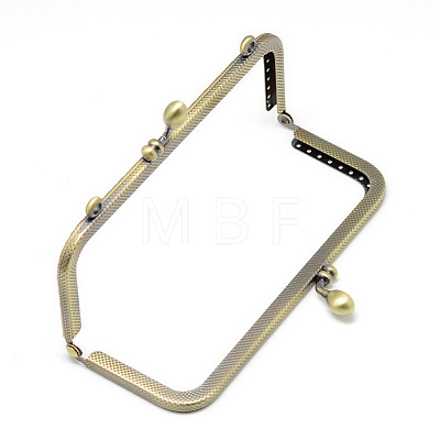 Iron Purse Frame Handle for Bag Sewing Craft Tailor Sewer X-FIND-T008-082AB-1