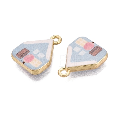 Printed Alloy Pendants PALLOY-SZC0008-01B-1