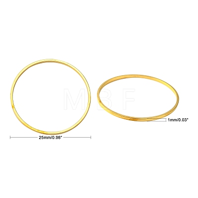 Brass Linking Rings X-EC18725MM-G-NF-1