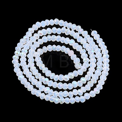 Electroplate Glass Beads Strands EGLA-A044-J1mm-L06-1