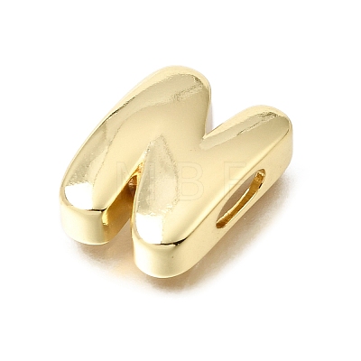 Brass Slide Charms KK-E802-33G-N-1
