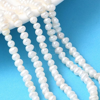 Natural Cultured Freshwater Pearl Beads Strands PEAR-I007-07Q-04A-02-1