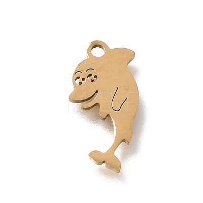 304 Stainless Steel Charms SA-CBAF171-01G-C-1