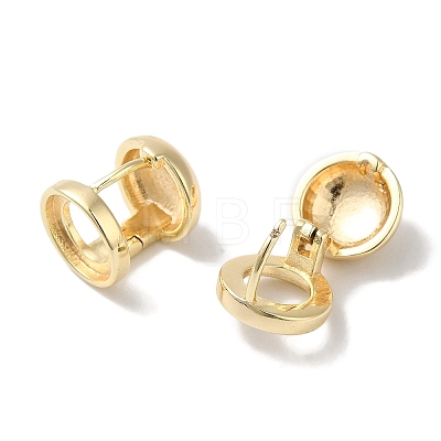 Brass Stud Earring Findings KK-U013-09G-1