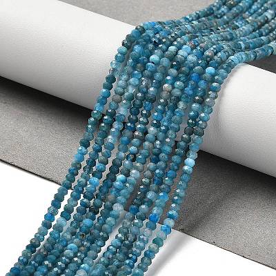 Natural Apatite Beads Strands G-G155-A01-01-1