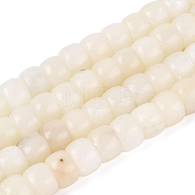 Natural White African Opal Beads Strands G-Q616-02A-01-1