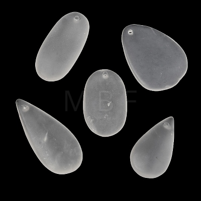 Natural Quartz Crystal Pendants G-D365-02A-1