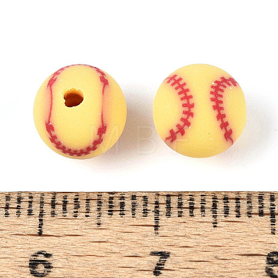 Handmade Polymer Clay Beads CLAY-Q253-05G-1