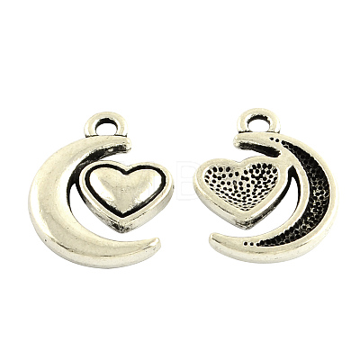 Tibetan Style Alloy Pendants TIBEP-5456-AS-LF-1