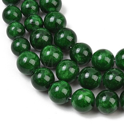 Natural Mashan Jade Graduated Beads Strands GG-CBA2AE1-A08-1