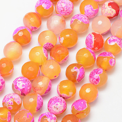 Natural Fire Crackle Agate Bead Strands X-G-K166-06F-10mm-10-1