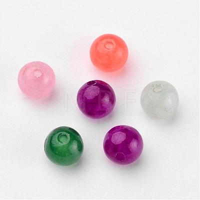 Natural Jade Beads X-G-R165-6mm-M2-1