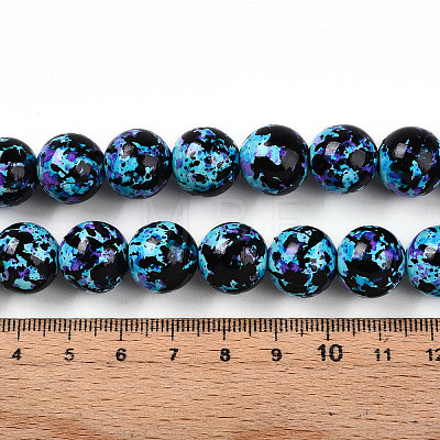 Synthetic Turquoise Beads Strands TURQ-T004-08A-02-1