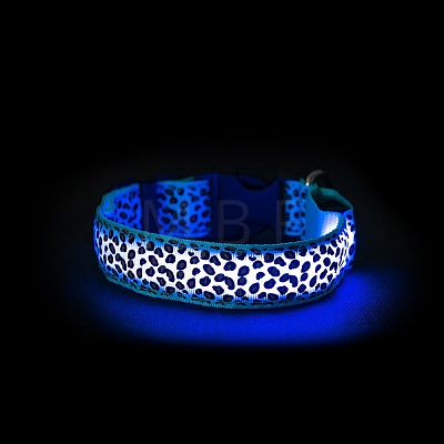 Adjustable Polyester LED Dog Collar MP-H001-A03-1