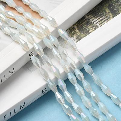 Imitation Opalite Glass Beads GLAA-P001-06A-01-1