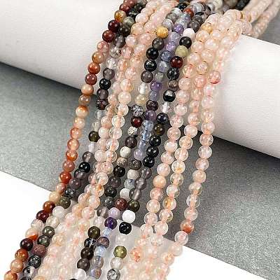 Natural Mixed Gemstone Beads Strands G-A097-B01-07-1