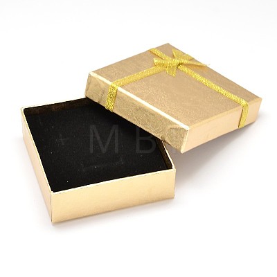 Square Cardboard Jewelry Boxes CBOX-L001-09-1
