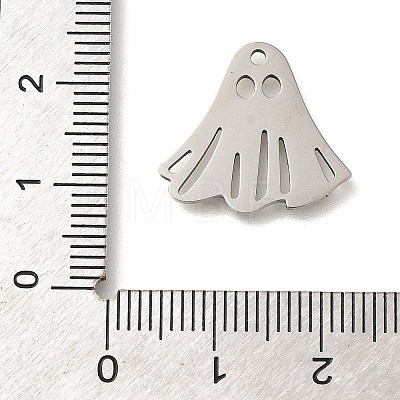 201 Stainless Steel Pendants STAS-R132-02P-1