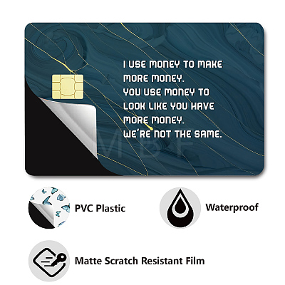 PVC Plastic Waterproof Card Stickers DIY-WH0432-062-1