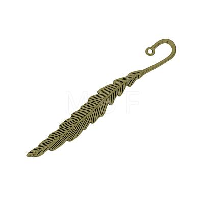 Tibetan Style Alloy Bookmarks TIBEP-Q061-48AB-LF-1