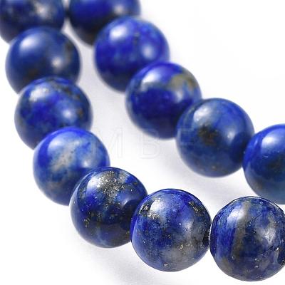 Natural Lapis Lazuli Bead Strands G-G953-01-6mm-1