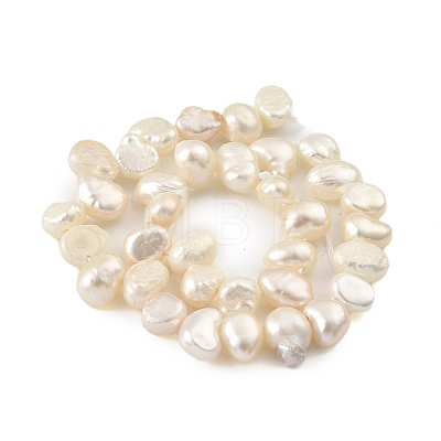 Natural Cultured Freshwater Pearl Beads Strands PEAR-A006-18B-1