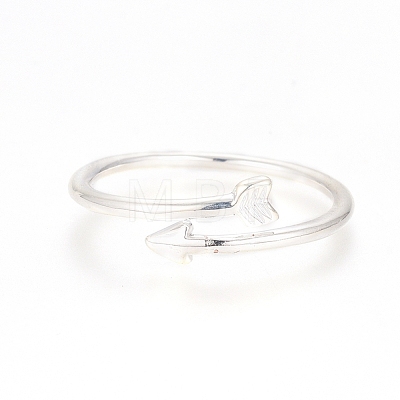 Adjustable Brass Stackable Finger Ring Sets RJEW-G100-01-1