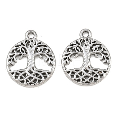 304 Stainless Steel Pendants SA-CBA1839-20P-1