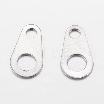 201 Stainless Steel Chain Tabs STAS-I097-035B-P-1